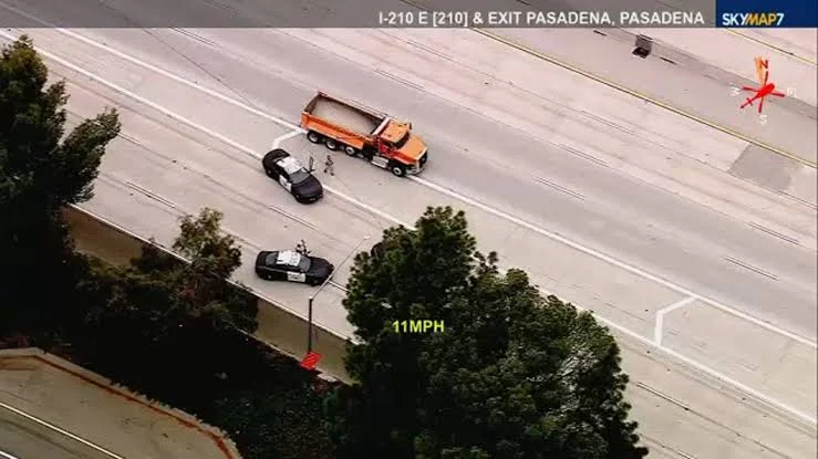 Deadly Crash Ends High-Speed Police Pursuit on 210 Freeway
