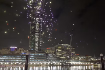 Vivid Sydney drone show